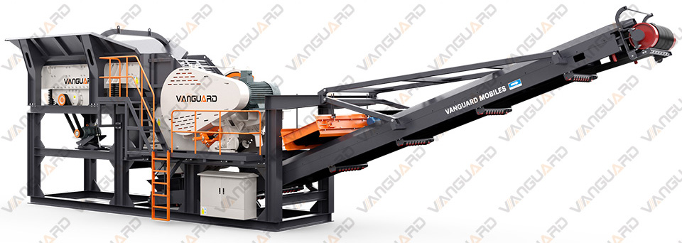 半移動式破碎站