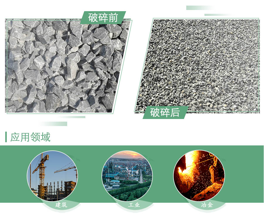 石灰石破碎及應用領域