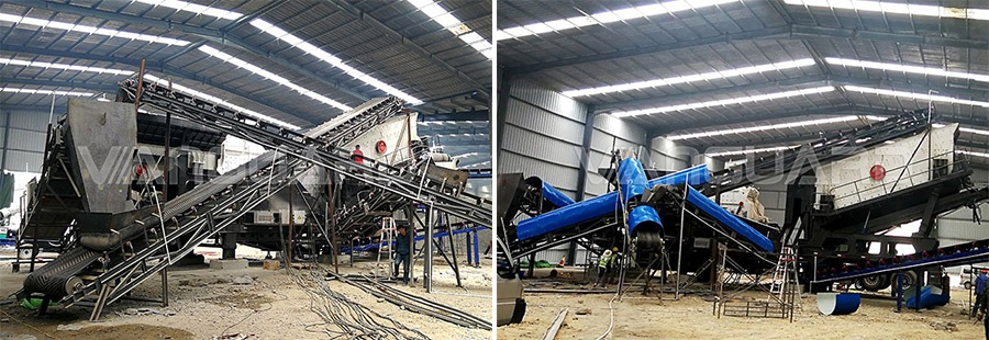 石灰石破碎生產線案例