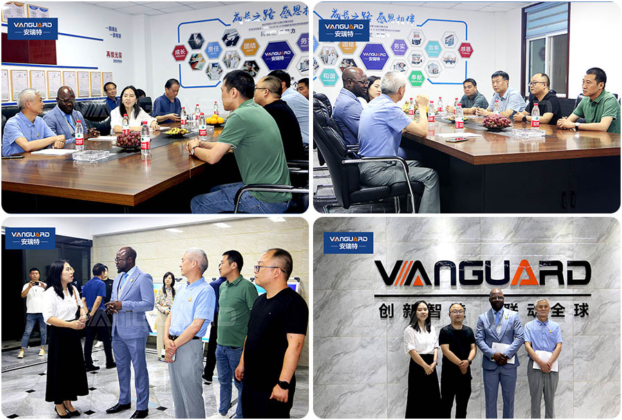 西非客戶考察安瑞特廠區