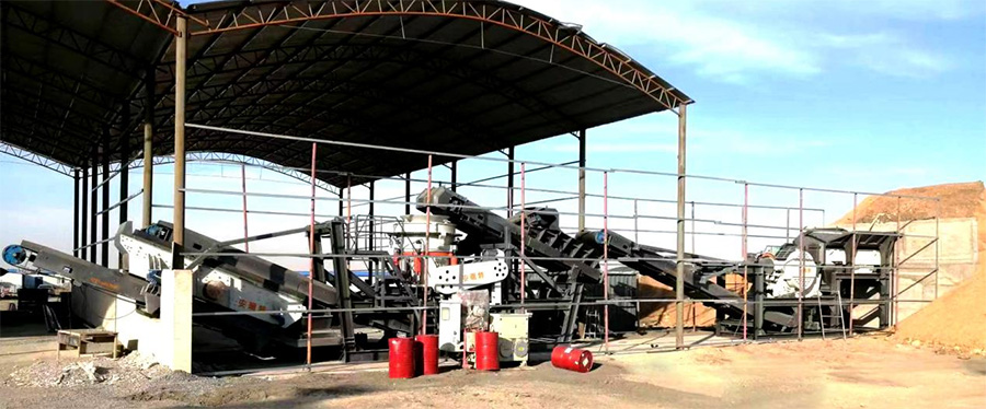 半移動式破碎站