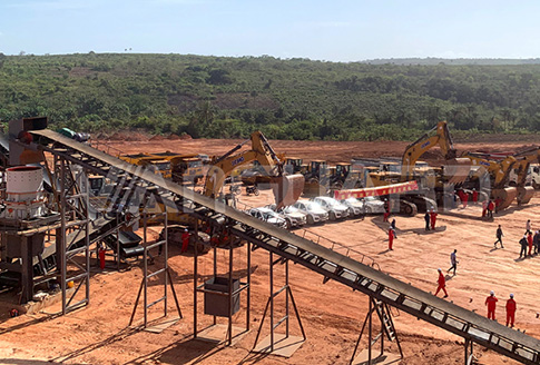 幾內亞時產1000噸鋁礬土破碎項目——引領西非礦業發展高峰