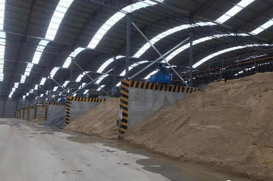 石料生產線成品料倉