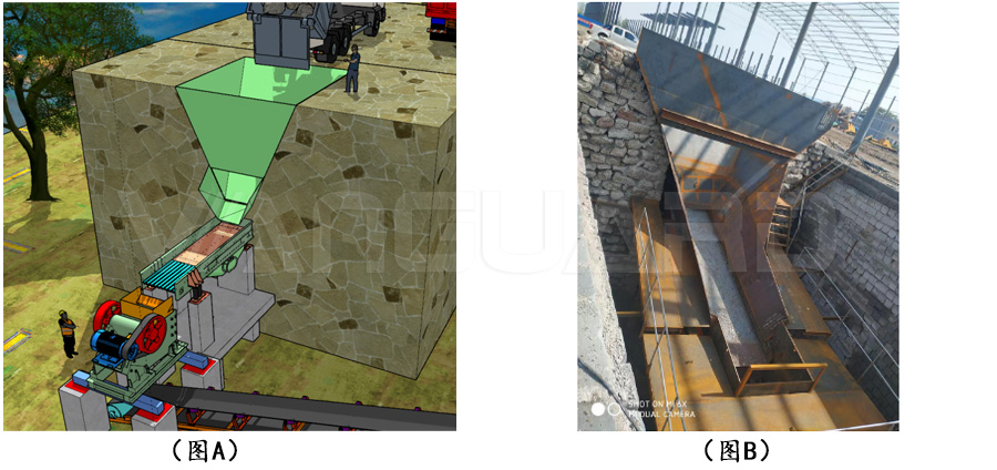 碎石生產線原料倉