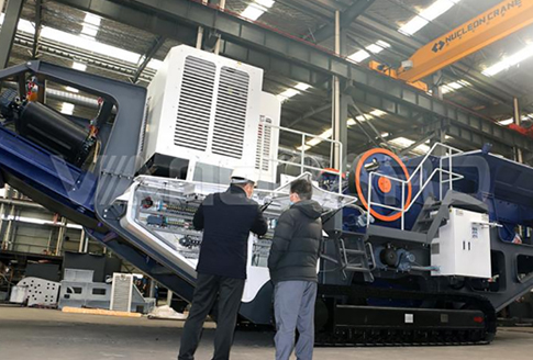 硬實(shí)力，高效率 | 安瑞特油電雙驅(qū)履帶式顎破移動(dòng)站試機(jī)成功！