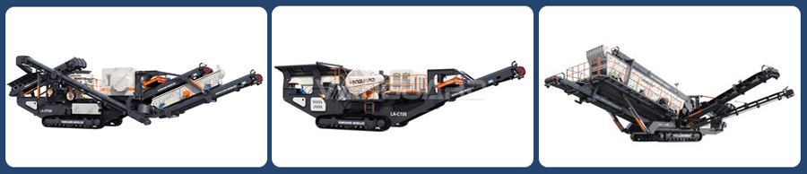 履帶移動破碎機