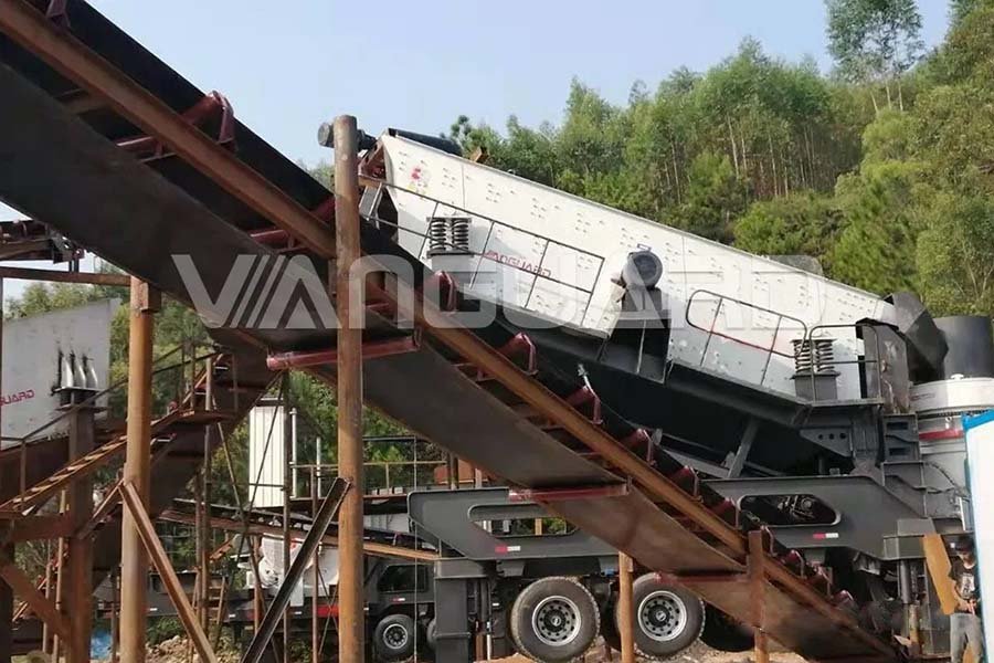 河卵石破碎生產(chǎn)線