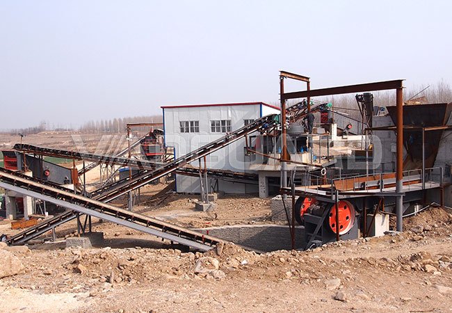 新疆時(shí)產(chǎn)150噸制砂生產(chǎn)線