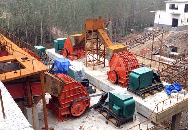 江西時(shí)產(chǎn)600噸花崗巖生產(chǎn)線