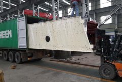 我公司最新研發的YK重型振動篩發往東南亞