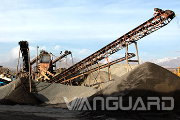 石料生產線現場