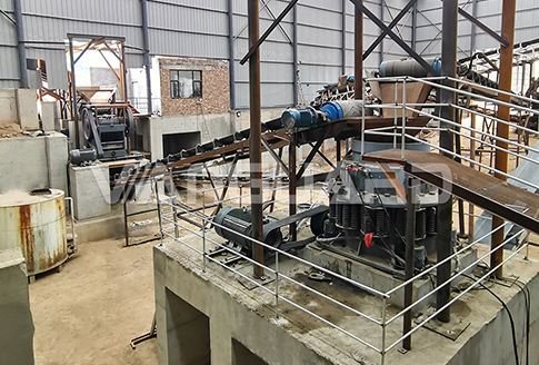 匠心智造，無懼考驗 | 山西時產120噸河卵石破碎生產線順利投產！